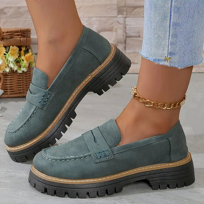 Edith | Comfortable Suede Loafers for Women