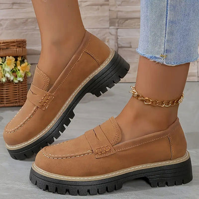 Edith | Comfortable Suede Loafers for Women