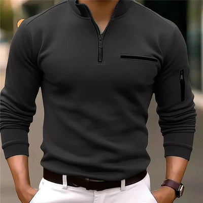 Ben | Sports Polo with Zipper