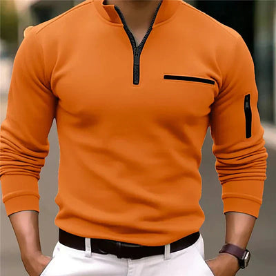 Ben | Sports Polo with Zipper