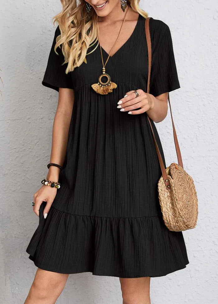Nancy | Elegant Tummy Flattering Dress