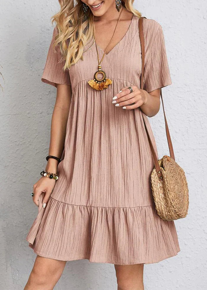 Nancy | Elegant Tummy Flattering Dress